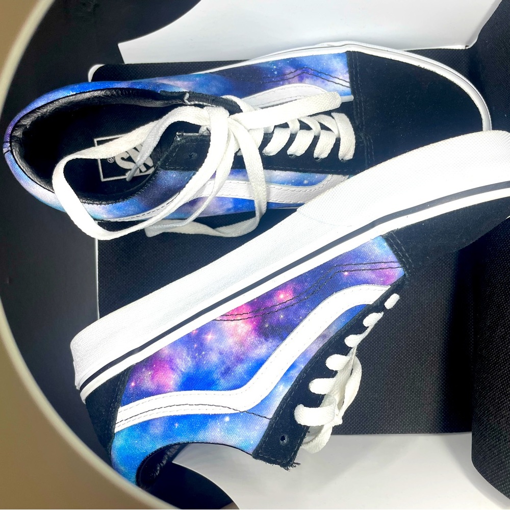 Vans Old Skool (Galaxy) black and white